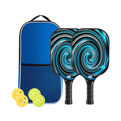 Paddle di pickleball leggere e durevoli in fibra di cartone set di 4 con palle e custodia
