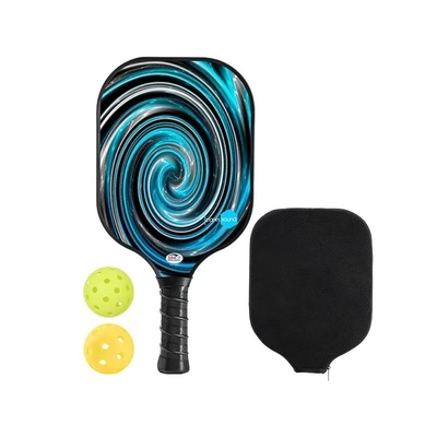 Paddle di pickleball leggere e durevoli in fibra di cartone set di 4 con palle e custodia