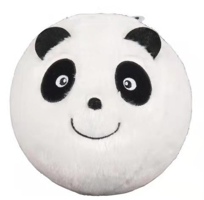 Polyester Fuzzy Panda Bear Palla gonfiabile di 9&quot; di diametro per bambini