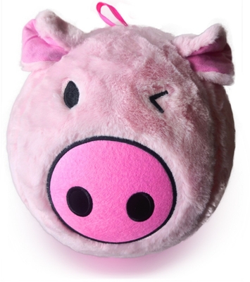 Softball Cartoon Inflatable Pig Plush Doll progettato con materiale di palla interna PVC
