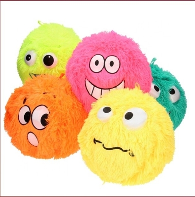 Embroidery logo 23cm sfera borborosa con faccia sorridente OEM/ODM Acceptabile Embroidery logo