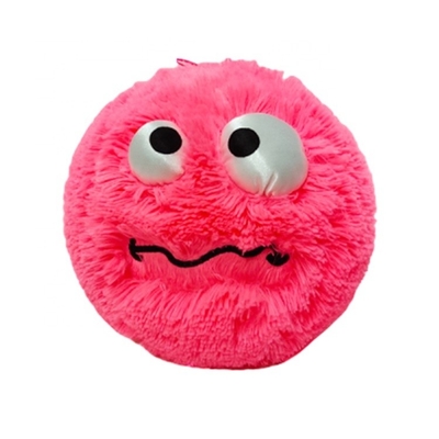 Embroidery logo 23cm sfera borborosa con faccia sorridente OEM/ODM Acceptabile Embroidery logo