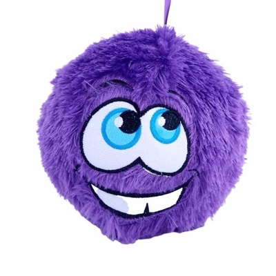 Materiale per la pelle esteriore in poliestere tessuto per viso folle coperto con palla pelosa da 16&quot; per l'assortimento