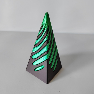 Giocattolo a cono a spirale stampato in 3D Anti-ansietà, sollievo dallo stress, decompressione Giocattolo a spirale