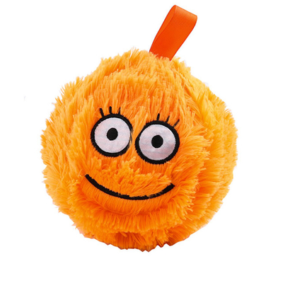 Assortimento adorabile mostro di palla pelosa con materiale di palla interna PVC carino volto di cartone animato