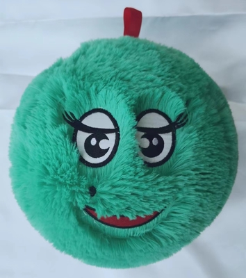 Assortimento adorabile mostro di palla pelosa con materiale di palla interna PVC carino volto di cartone animato