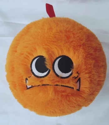 Assortimento adorabile mostro di palla pelosa con materiale di palla interna PVC carino volto di cartone animato