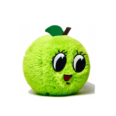 10&quot; Ananas giallo giocattolo di peluche con palla interna in PVC e pelle esterna in poliestere