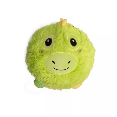10&quot; Ananas giallo giocattolo di peluche con palla interna in PVC e pelle esterna in poliestere