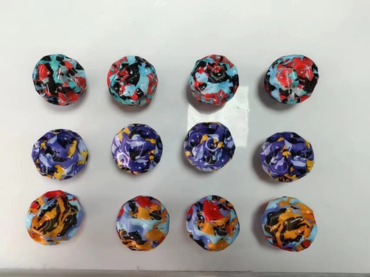 Eco-friendly High Bouncing Moon Shape Anti Relief Ball giocattoli Space Ball per bambini giocare