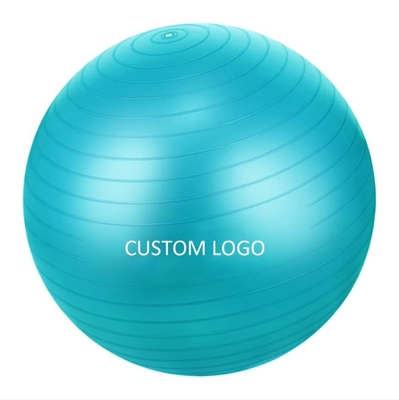Availalbe OEM 55cm PVC Anti-Burst Gym Esercizio Yoga Ball con pompa d'aria e colorato