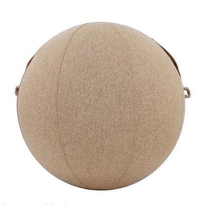 Materiale di lino Copertura per palla da yoga per ufficio palestra esercizio di equilibrio palla gonfiabile in PVC
