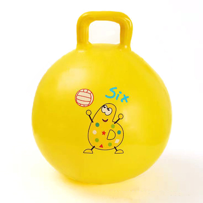 Pallone da saltare per bambini con maniglia di gomma di 18'-24' di diametro e design personalizzato