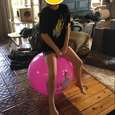 Pallone da saltare per bambini con maniglia di gomma di 18'-24' di diametro e design personalizzato