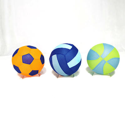 Calcio gonfiabile gigante in poliestere in PVC per calci giocolire lanciare e catturare
