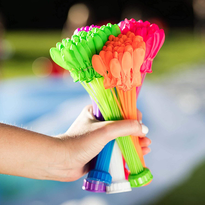 Palloni d'acqua unisex di colore tropicale per l'aria aperta Amici della famiglia Bambini Divertimento estivo