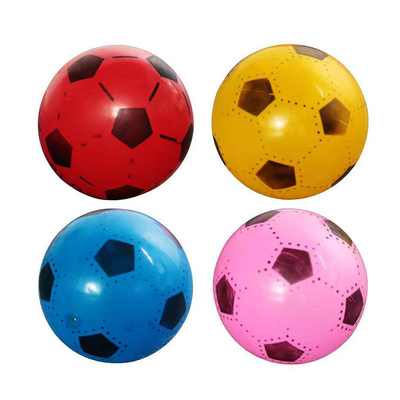 Stampa in rilievo calcio gonfiabile da 8 pollici per bambini sport palla da spiaggia giocattoli da piscina PVC