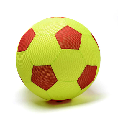 BM-F-r&amp;b Copertura di tessuto giocattolo gonfiabile tendenza per il calcio palla da spiaggia poliestere + PVC