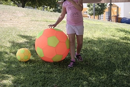 BM-F-r&amp;b Copertura di tessuto giocattolo gonfiabile tendenza per il calcio palla da spiaggia poliestere + PVC