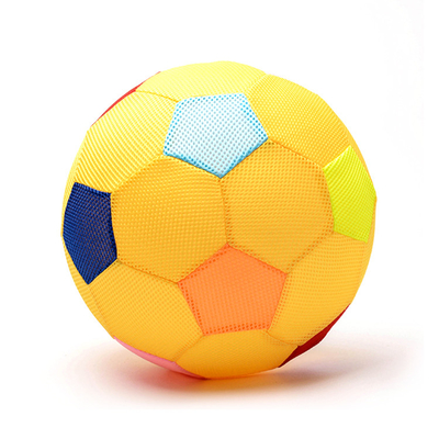 25cm Bambini Pvc lucido gonfiabile tessuto di peluche coperto di stoffa giocattolo palla ideale per bambini piccoli