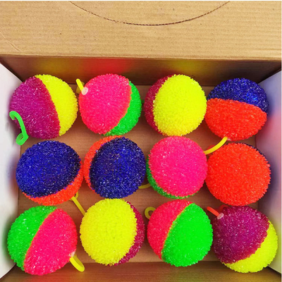 Molti colori FLASHING Volley-SPIKY YOYO BALL e conveniente
