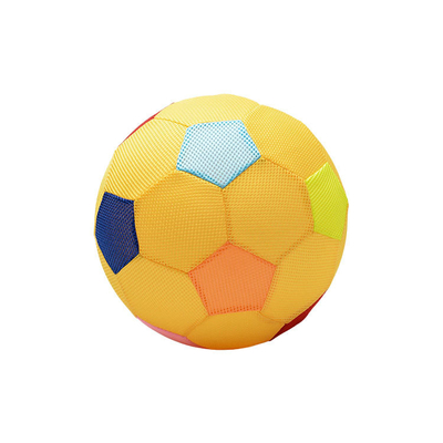 Calcio a maglia gonfiabile di peluche per giocattoli per bambini