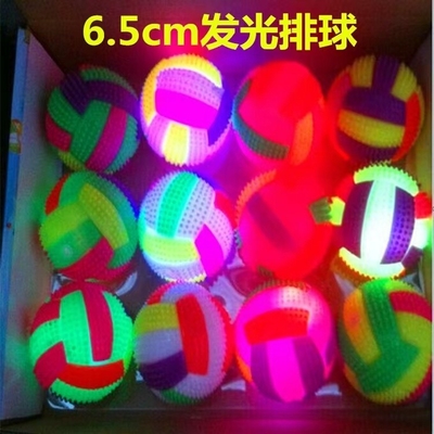 TPR di gomma lampeggiante Spikey Bouncing Yoyo Toy Ball in multi-colori Ottimo per alleviare lo stress
