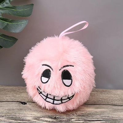 Extra Large 12 Inch Fuzzy Plush Ball Stile giocattolo gonfiabile Materiale di palla interna PVC