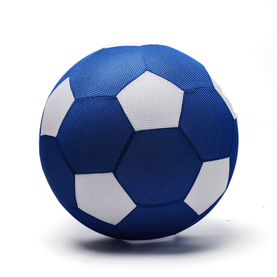 Palla di neon di tessuto giocattolo personalizzato 8.5 pollici sfollabile rete calcio