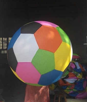 Soft e leggera 50cm Palla da calcio gonfiabile in tessuto personalizzata per le vostre esigenze