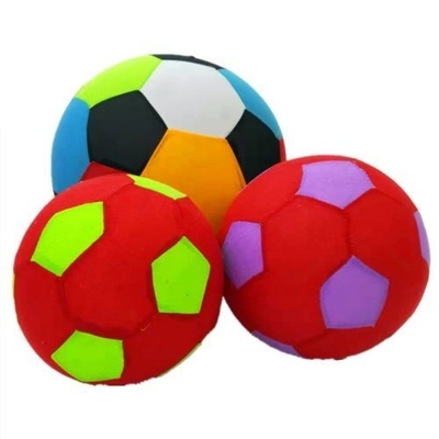Soft e leggera 50cm Palla da calcio gonfiabile in tessuto personalizzata per le vostre esigenze