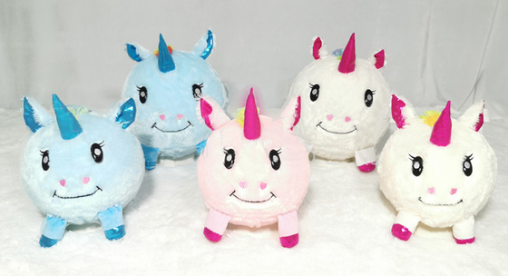 OEM ODM accettato palla gonfiabile Buddy cavallo di mare di diametro 12' 'Plush Unicorn palle