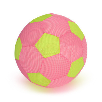 BM-1 mesh coperto 6 &quot;Pallone da calcio gonfiabile / palla da spiaggia per bambini