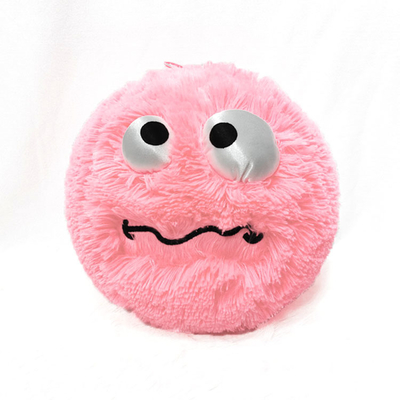 Diametro 9''Piccoli bambini giocattolo di peluche con tessuto gonfiabile pelose palle pelose e pompa