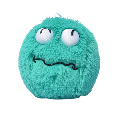 Diametro 9''Piccoli bambini giocattolo di peluche con tessuto gonfiabile pelose palle pelose e pompa