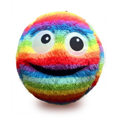 Unisex Acceptabile Custom Rainbow Colorato Plumable Plum Ball per la personalizzazione