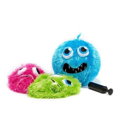 Big Pink Inflatable Toy Kids Plush Jump Monster Jumping Ball Cushion Pillow Ricerca Utilizzo