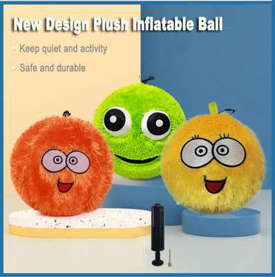Big Pink Inflatable Toy Kids Plush Jump Monster Jumping Ball Cushion Pillow Ricerca Utilizzo