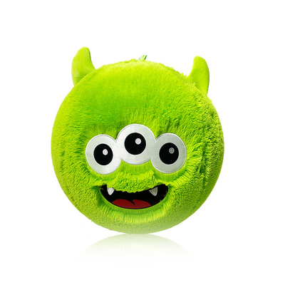 Stress-relieving 24 Inch Plush Ball Inflatabile Fuzzy Toy con materiale di poliestere