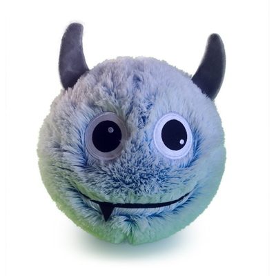 Stress-relieving 24 Inch Plush Ball Inflatabile Fuzzy Toy con materiale di poliestere