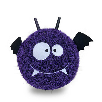 Stress-relieving 24 Inch Plush Ball Inflatabile Fuzzy Toy con materiale di poliestere