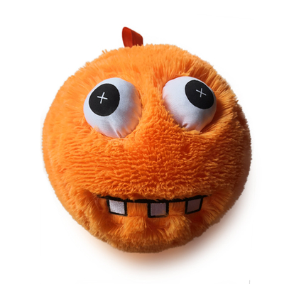 Stress-relieving 24 Inch Plush Ball Inflatabile Fuzzy Toy con materiale di poliestere