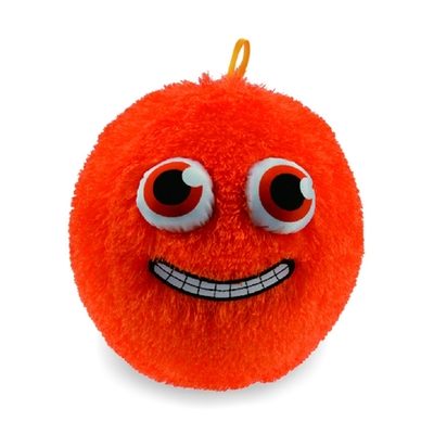 PVC tessuto a sfera interna sensoriale TPR giocattoli di peluche a sfera pelosa per il coordinamento mano-occhio