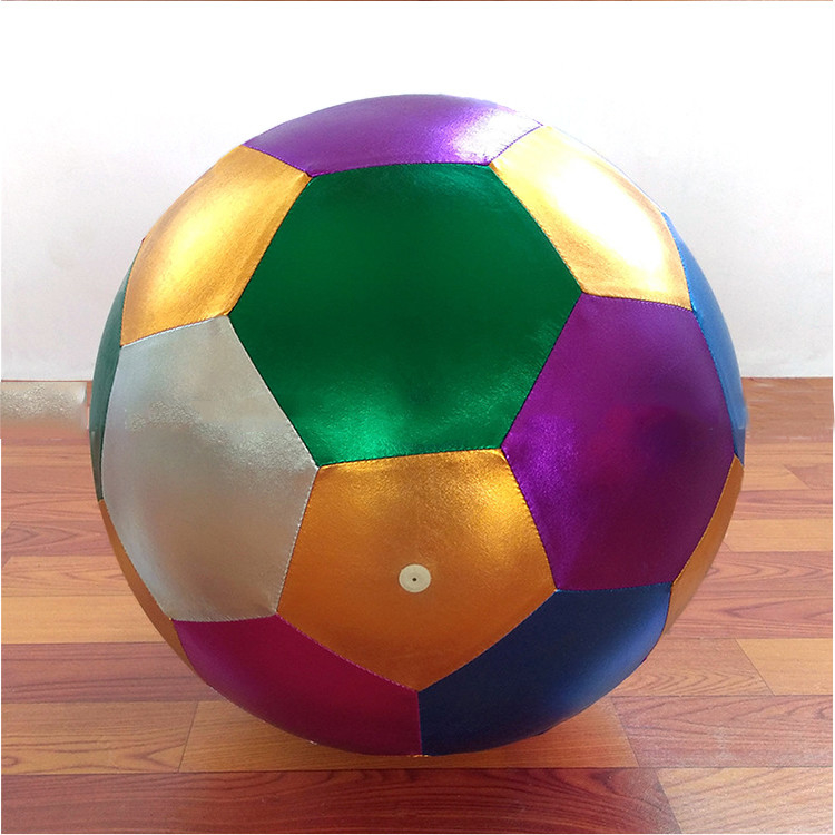 60 cm di tessuto Bambini Giant palla da calcio gonfiabile per il divertimento sulla spiaggia e il gioco sulla spiaggia