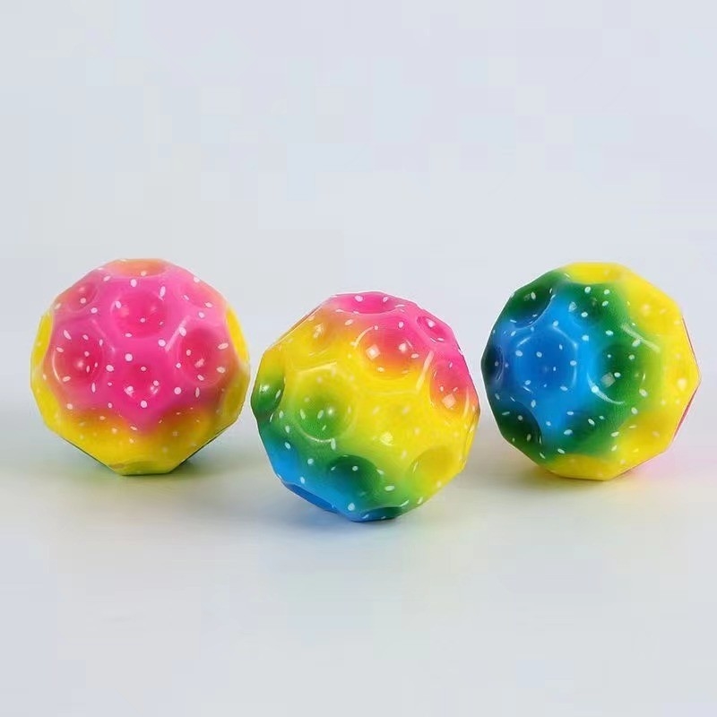 Spazio di gioco all'aperto all'interno Galassia Bouncy Ball Stress Ball per il coordinamento mano-occhio