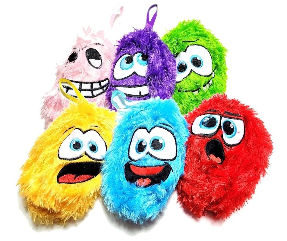 EMOT 15 cm Balla pelosa pelosa emozioni Tassel Balla interna materiale PVC 15 cm