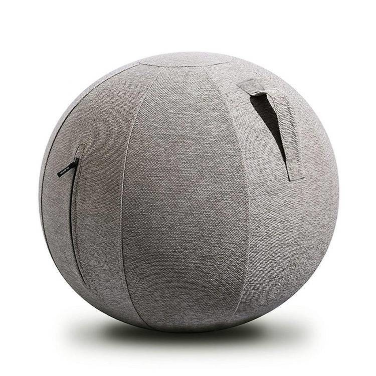 Materiale di lino Copertura per palla da yoga per ufficio palestra esercizio di equilibrio palla gonfiabile in PVC