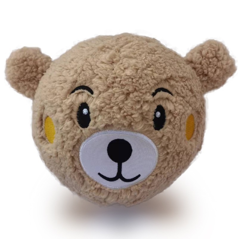 OEM ODM Accepted Plush Ball for Baby Toddlers Soft and Colorful Rainbow Design Disegno arcobaleno morbido e colorato