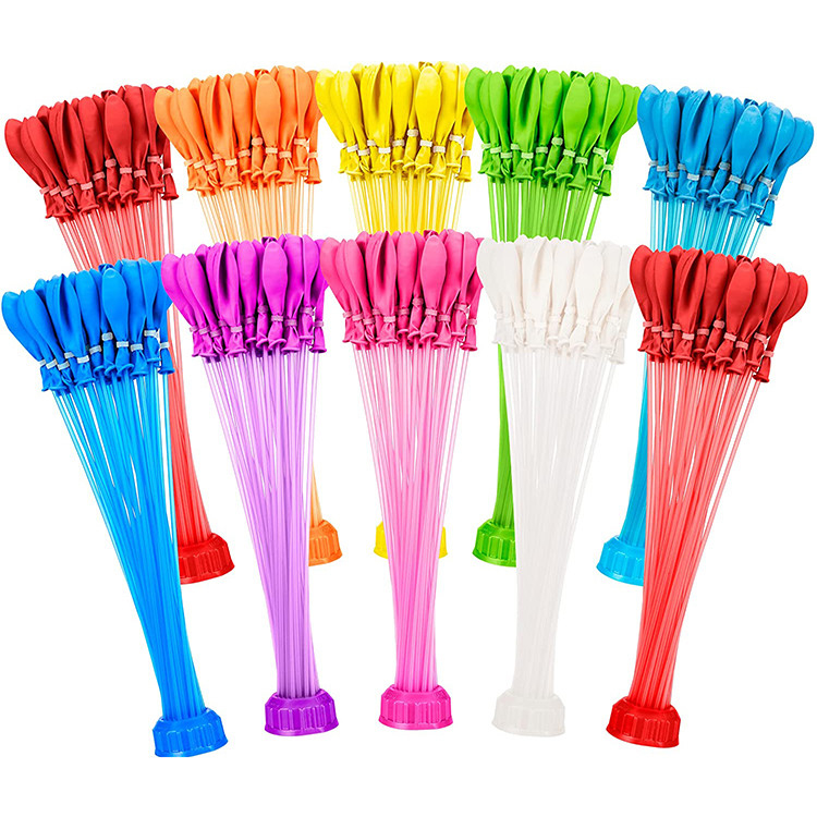 350 palloni d'acqua a colori pazzi da riempire velocemente 10 pacchetti che faranno un colpo alla tua festa all'aria aperta