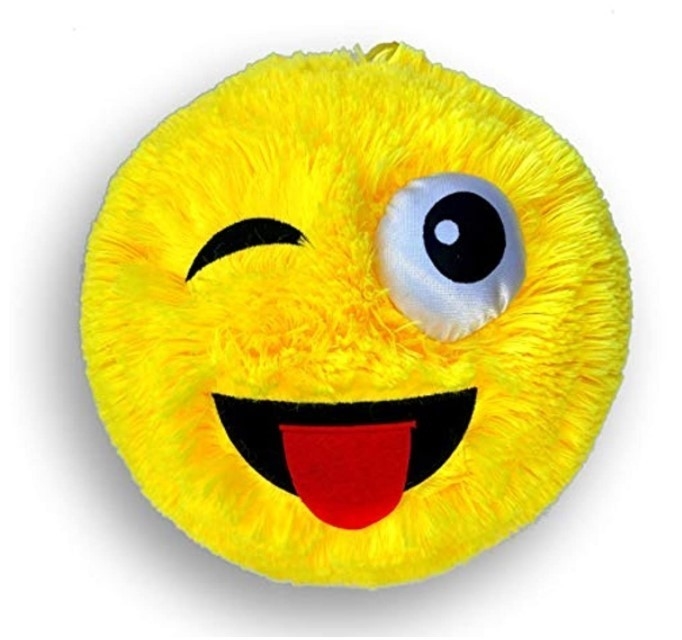 Genere Unisex 9 &quot;Pallone a faccia pelosa con occhi OEM ODM Accettato Perfetti palloni di stress